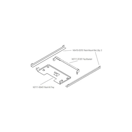 Keysight N2111A Rack Mount Kit for 6000 X-Series Oscilloscopes