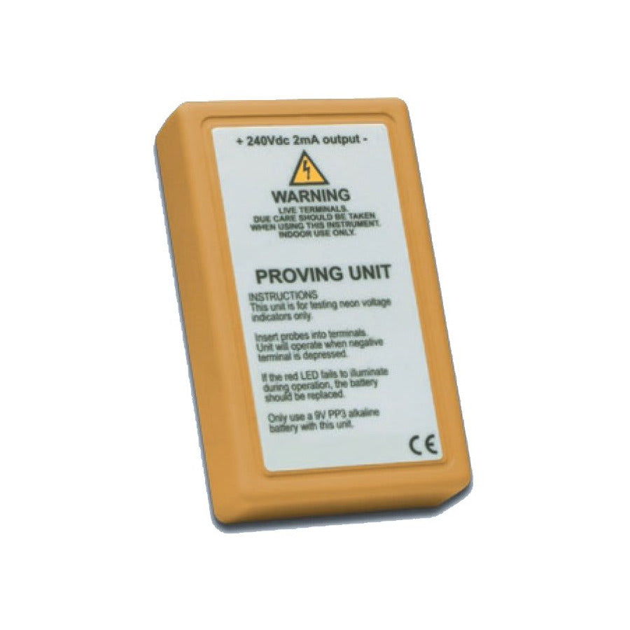 Aim-TTi P240 Safety Voltage Indicator Tester, 240V DC, 2mA, HandHeld/Belt Clip, Long-Life Battery