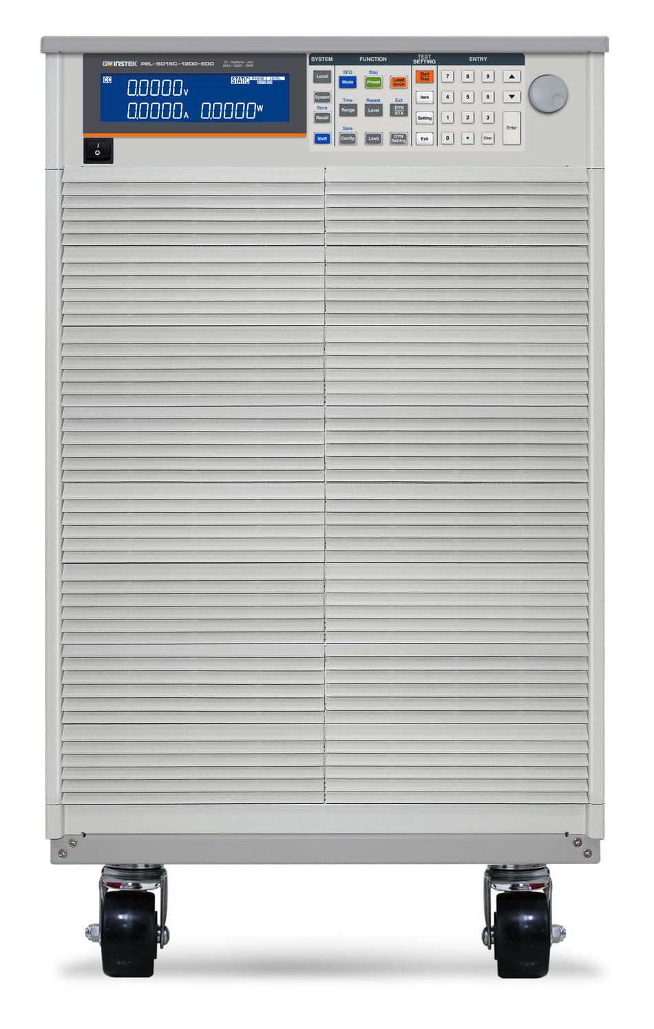 GW Instek PEL-5015C-1200-600 DC Electronic Load, Single Input: 1200V, 600A, 15kW, PEL-5000C Series