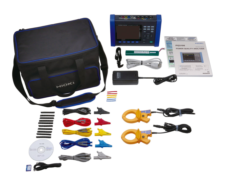 Hioki PQ3100-91 POWER QUALITY ANALYZER KIT