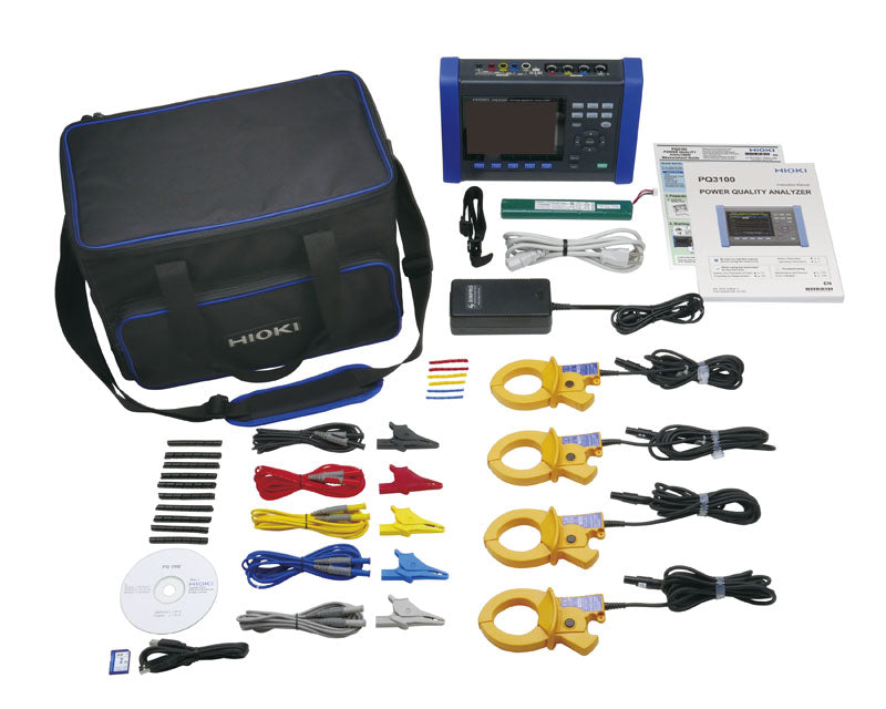 Hioki PQ3100-92 POWER QUALITY ANALYZER KIT