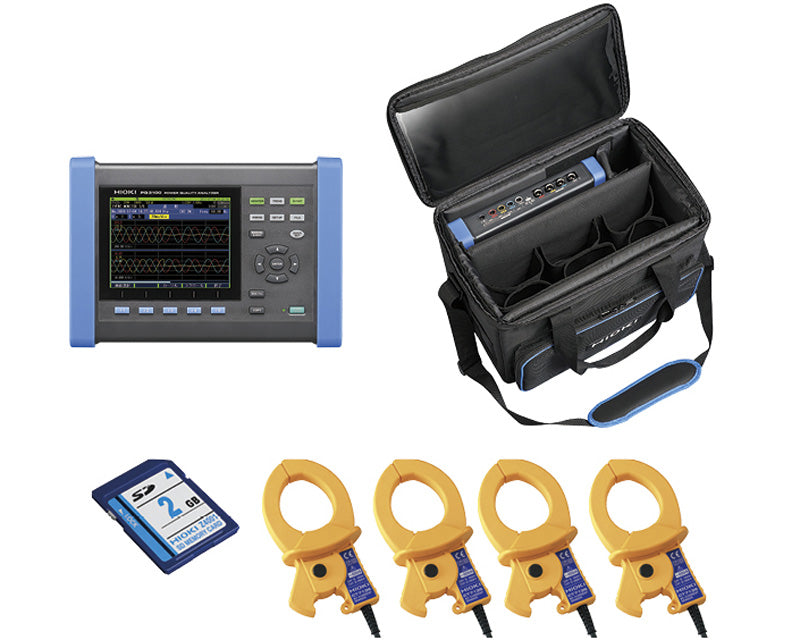 Hioki PQ3100-92 POWER QUALITY ANALYZER KIT
