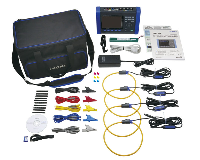 Hioki PQ3100-94 POWER QUALITY ANALYZER KIT