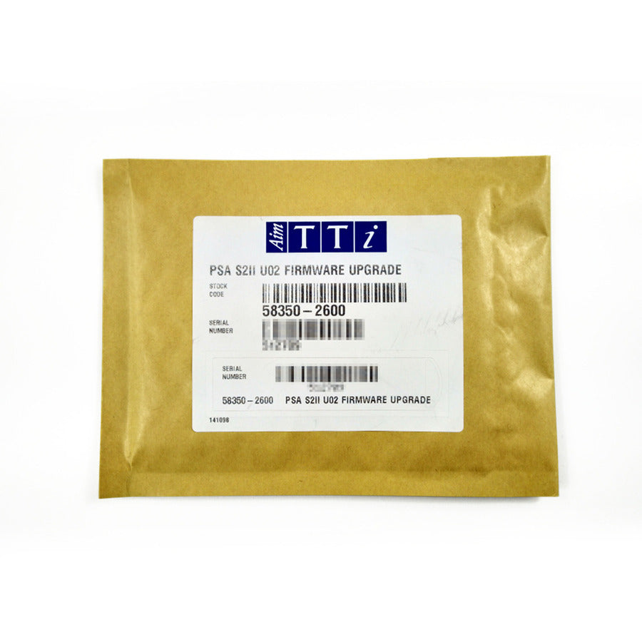 Aim-TTi PSA U02 5 Features Upgrade, PSA Series