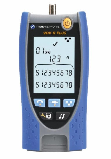 Trend Networks R158008 VDV II Plus - Data Cable Verifier with AnyWARE Cloud Reporting