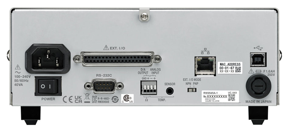 Hioki RM3545A-1 RESISTANCE METER