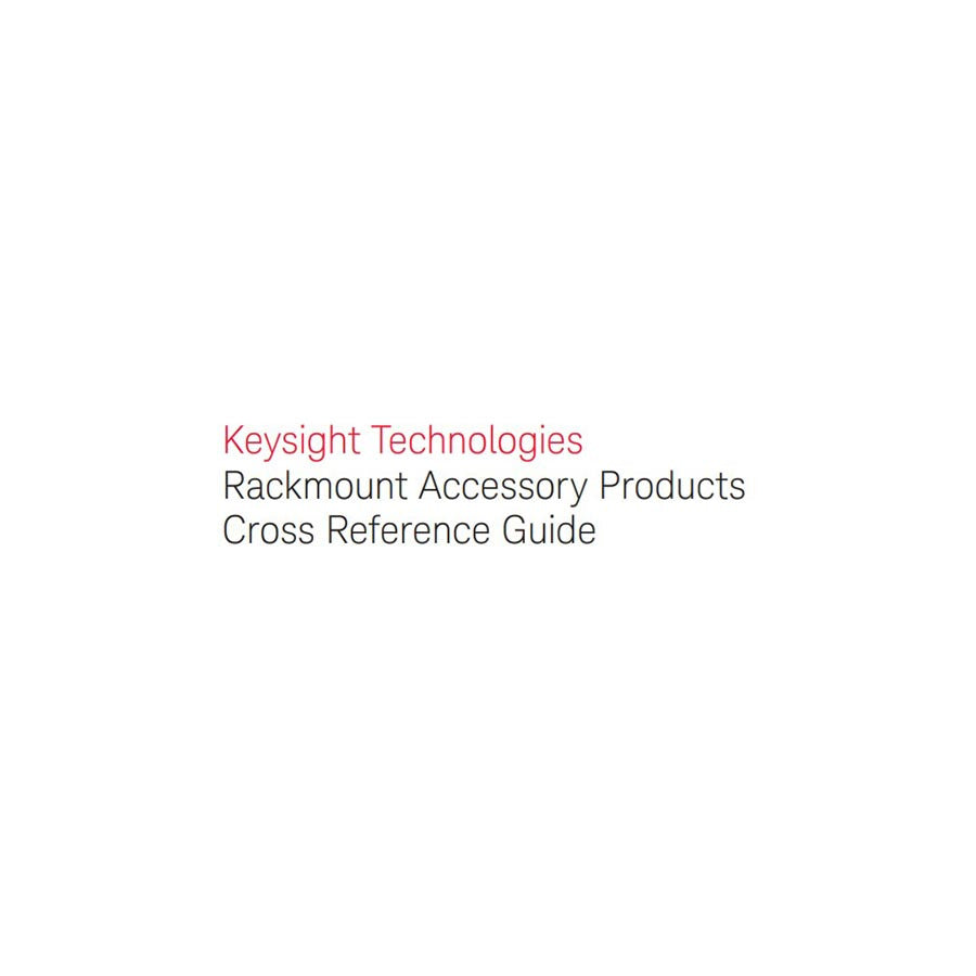 Keysight 1CM105A Rack mount flange kit 132.6mm H (3U)