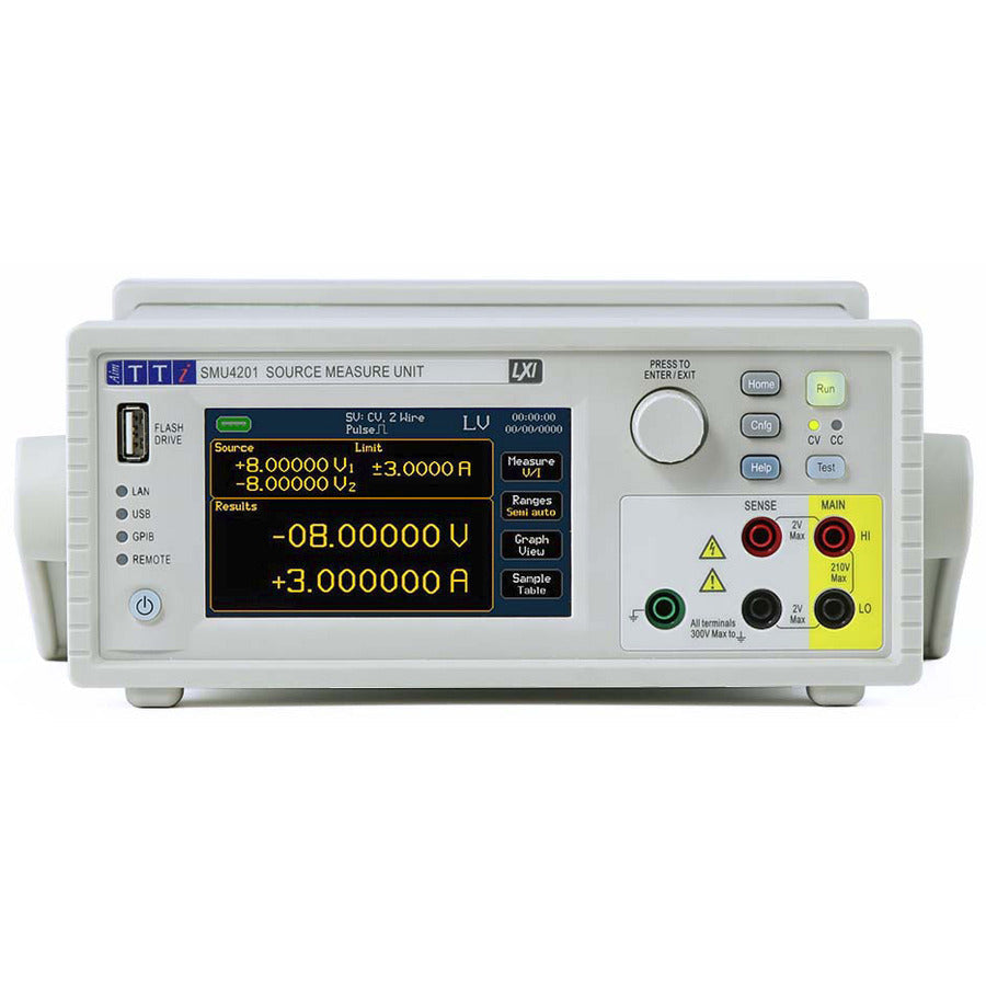 Aim-TTi SMU4201 Source Meter, SMU Instrument, 200V, 3A, 25W, SMU4000 Series