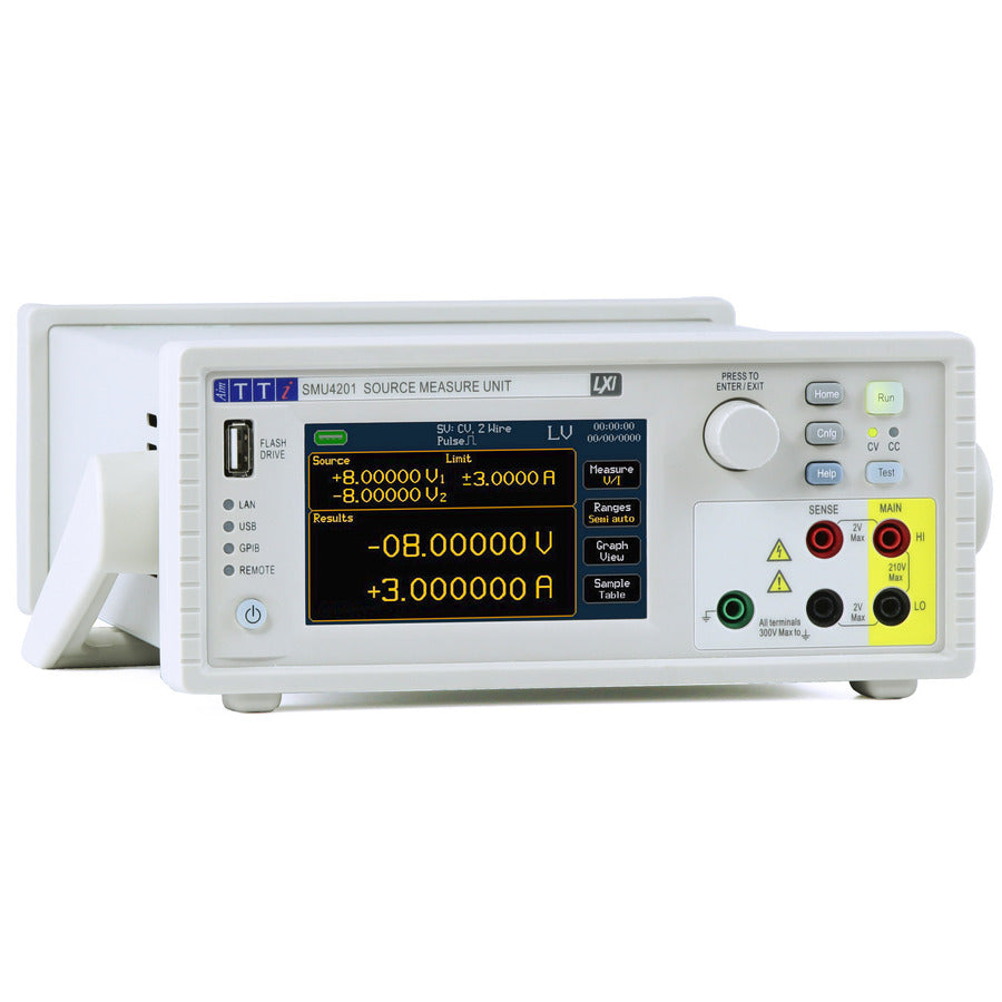 Aim-TTi SMU4201 Source Meter, SMU Instrument, 200V, 3A, 25W, SMU4000 Series