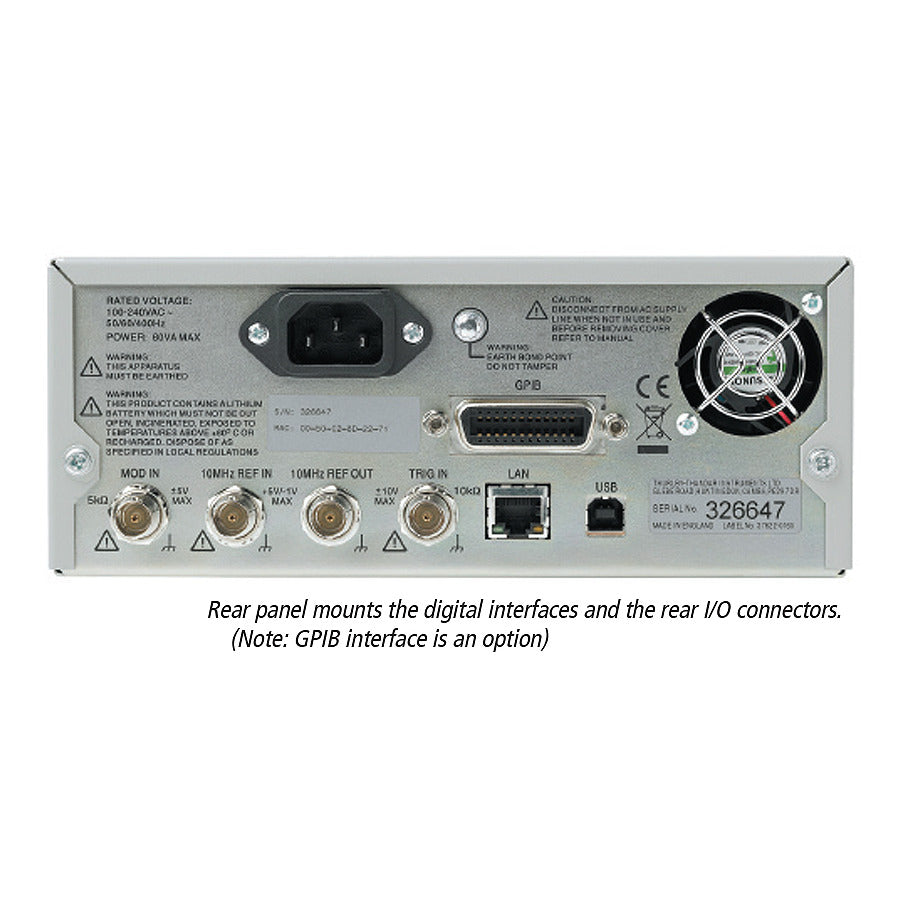 Aim-TTi TG2512A Function/Arbitrary/Pulse Generator, High Performance, 2 Ch, 25MHz, TG251xA Series