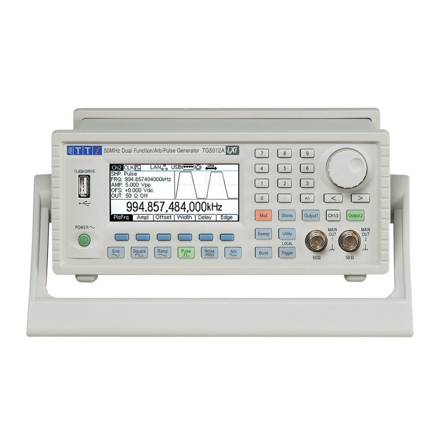 Aim-TTi TG5012A Function/Arbitrary/Pulse Generator, High Performance, 2 Ch, 50MHz, TG501xA Series