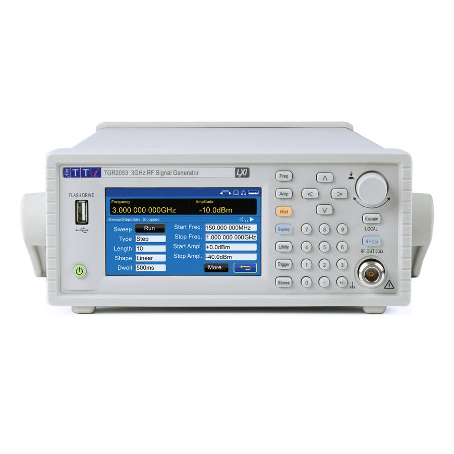 Aim-TTi TGR2053-U01 RF Signal Generator, 150kHz to 3GHz, with U01 Option, USB/LXI, TGR205x Series