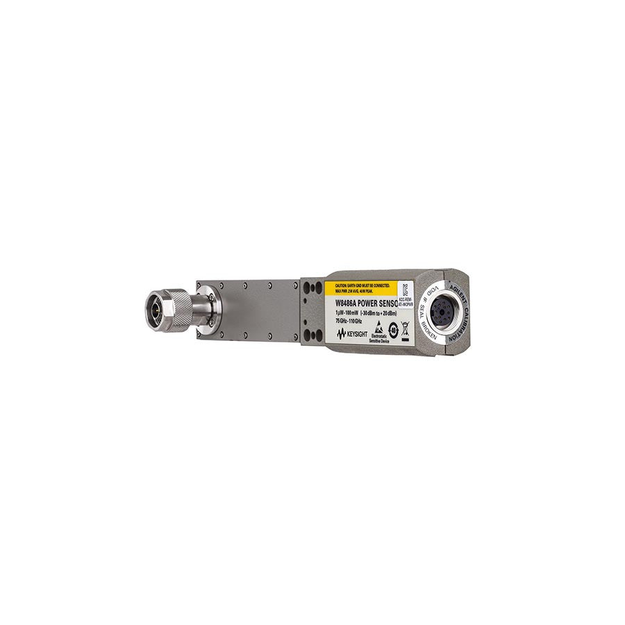 Keysight W8486A Waveguide Power Sensor, 75 GHz-110 GHz, -30 to +20 dBm, W-Band, 8486A Series