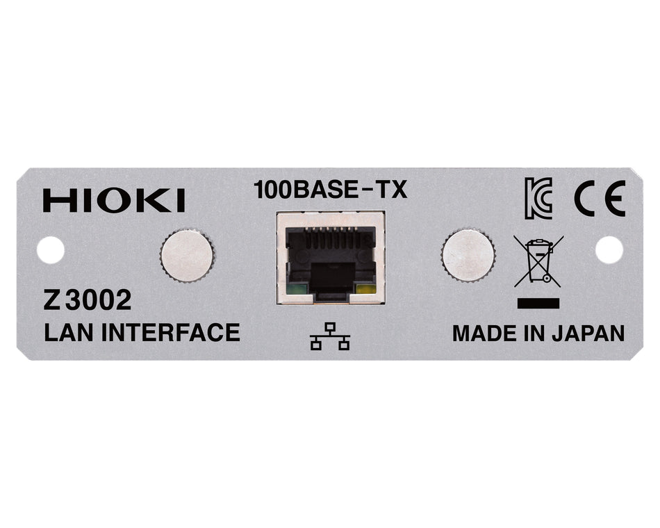 Hioki Z3002 LAN INTERFACE
