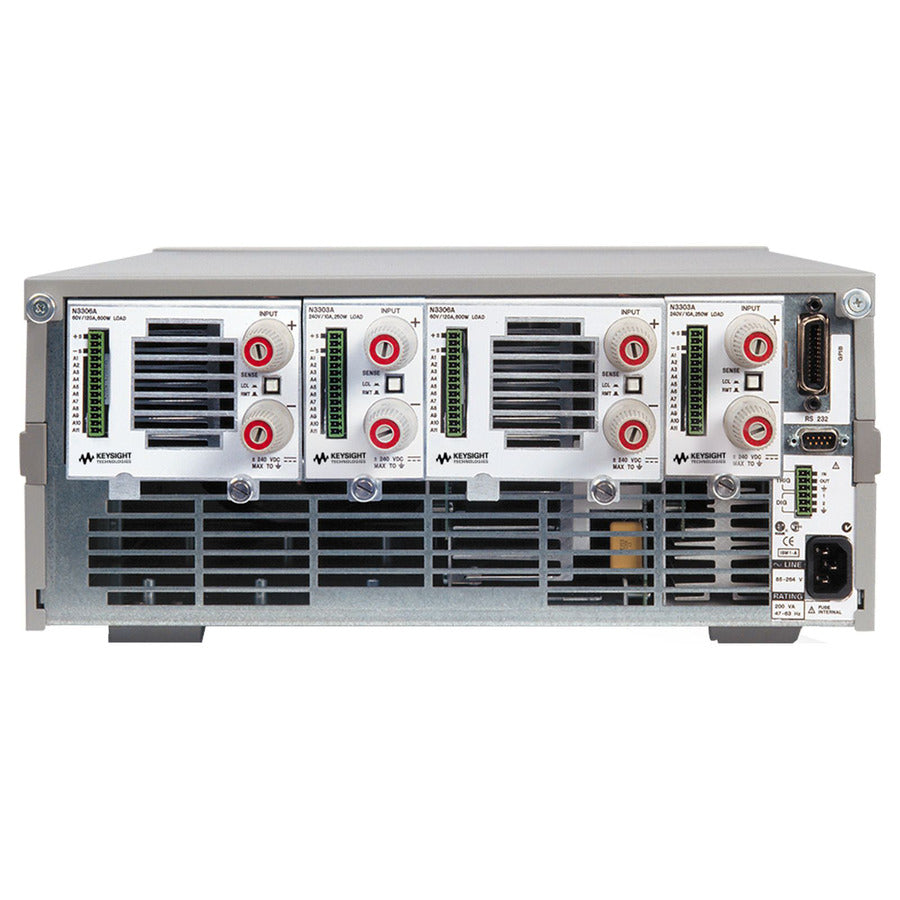 Keysight N3300A Electronic Load Mainframe Only, 6-Slot, Up to 1800W, N3300 Series