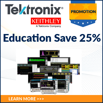 Tektronix Education promo save 25%